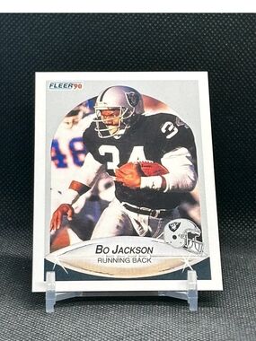 1990 Fleer - Bo Jackson #256 Oakland Raiders NFL Football Card